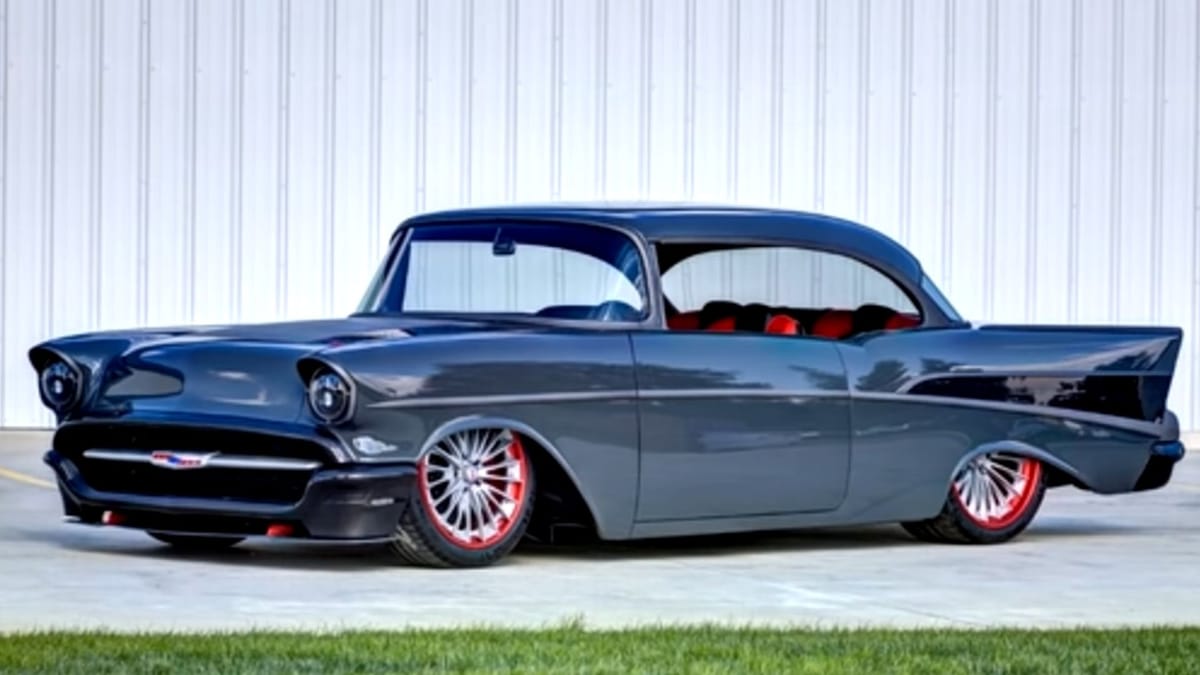 1957 Chevy Bel Air Pro Touring Pushes Big Power