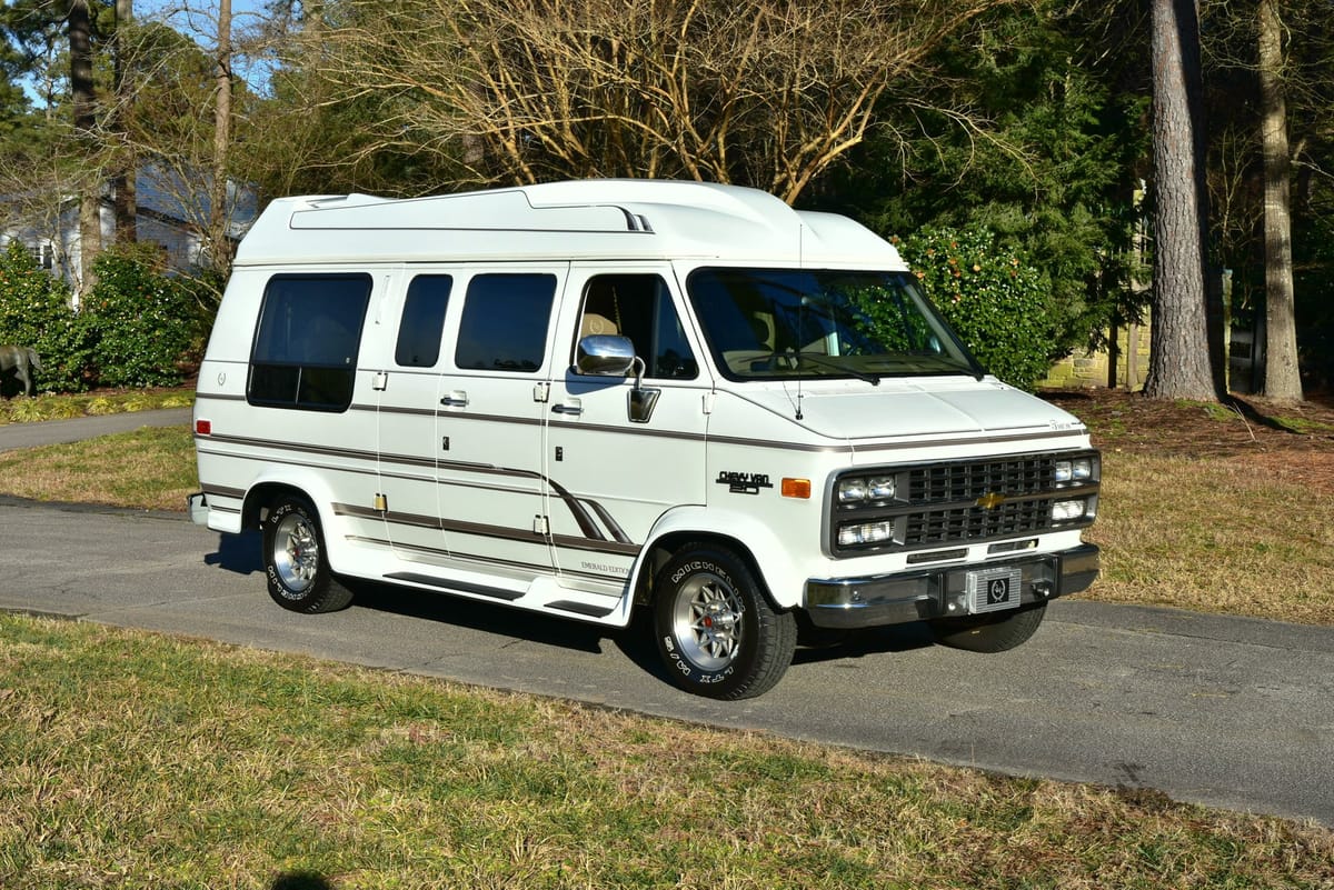 1995 chevy g20 cheap conversion van