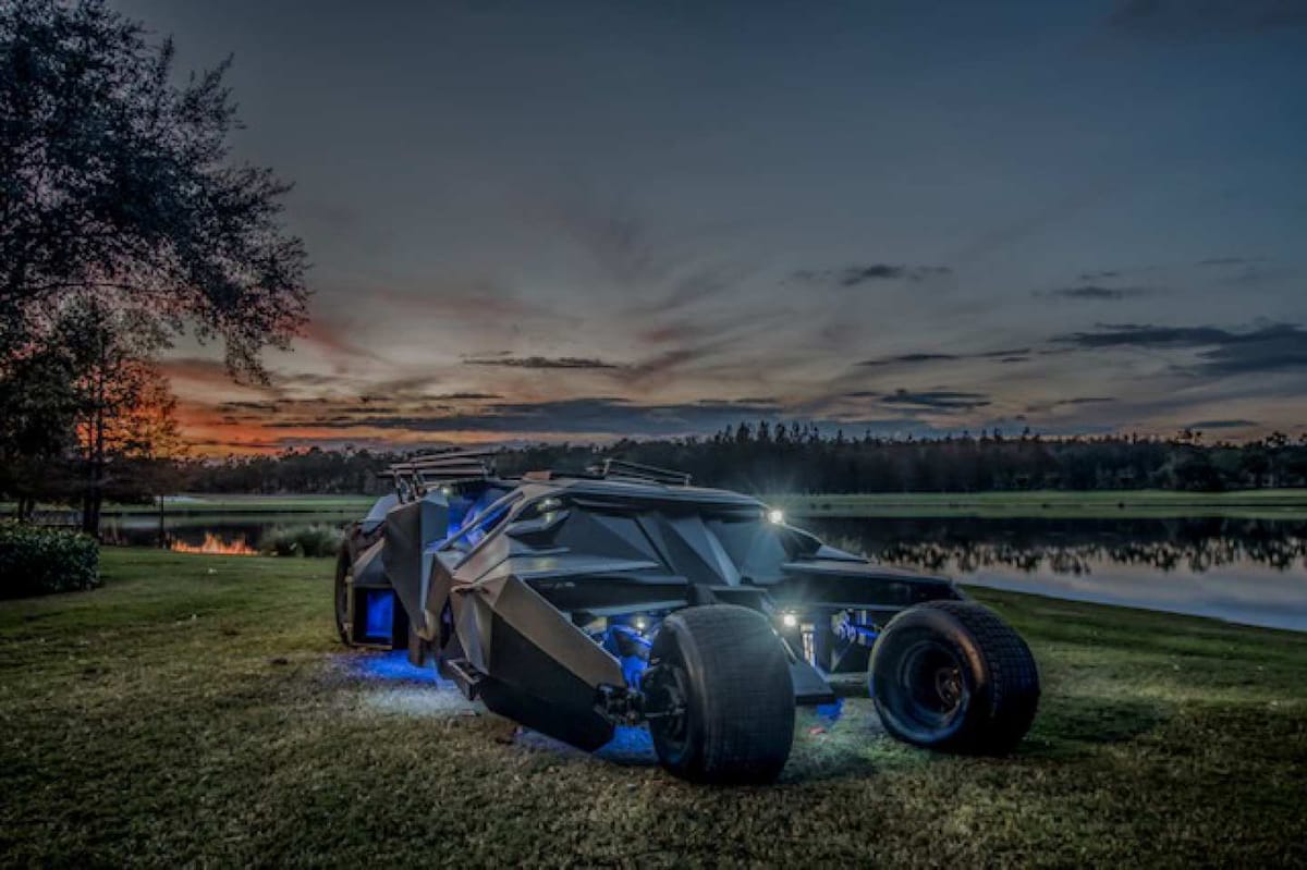 The 'Tumbler' Batmobile is for sale