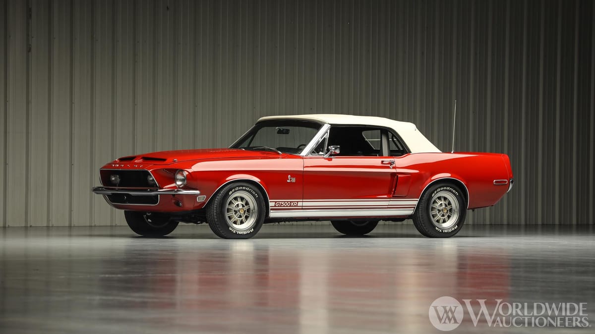 Your Chance To Own A 1968 Shelby GT500 KR