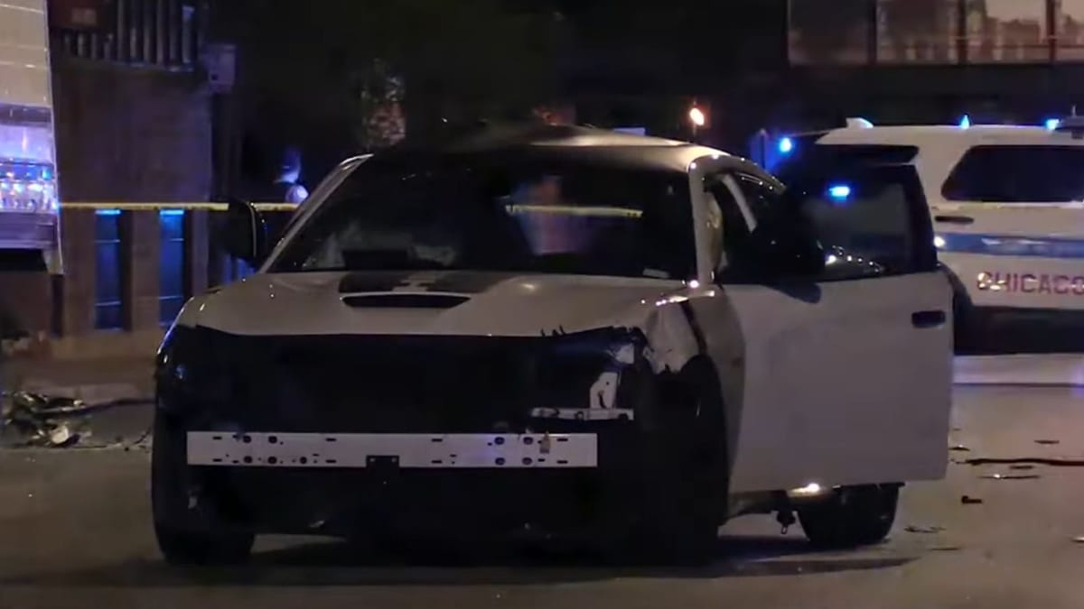 Fatal Dodge Charger Chase, Crash A Thing Of Nightmares