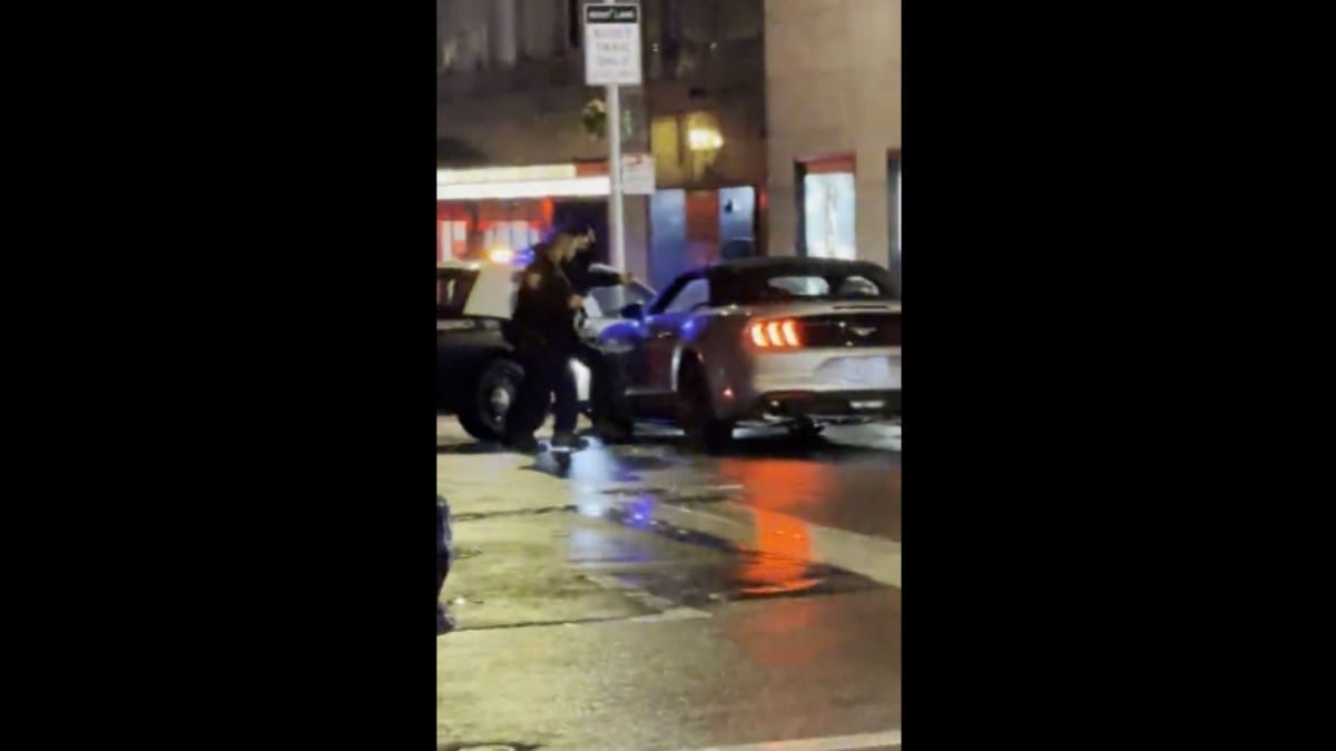 Mustang Driver Busted Looting Louis Vuitton Store In San Francisco