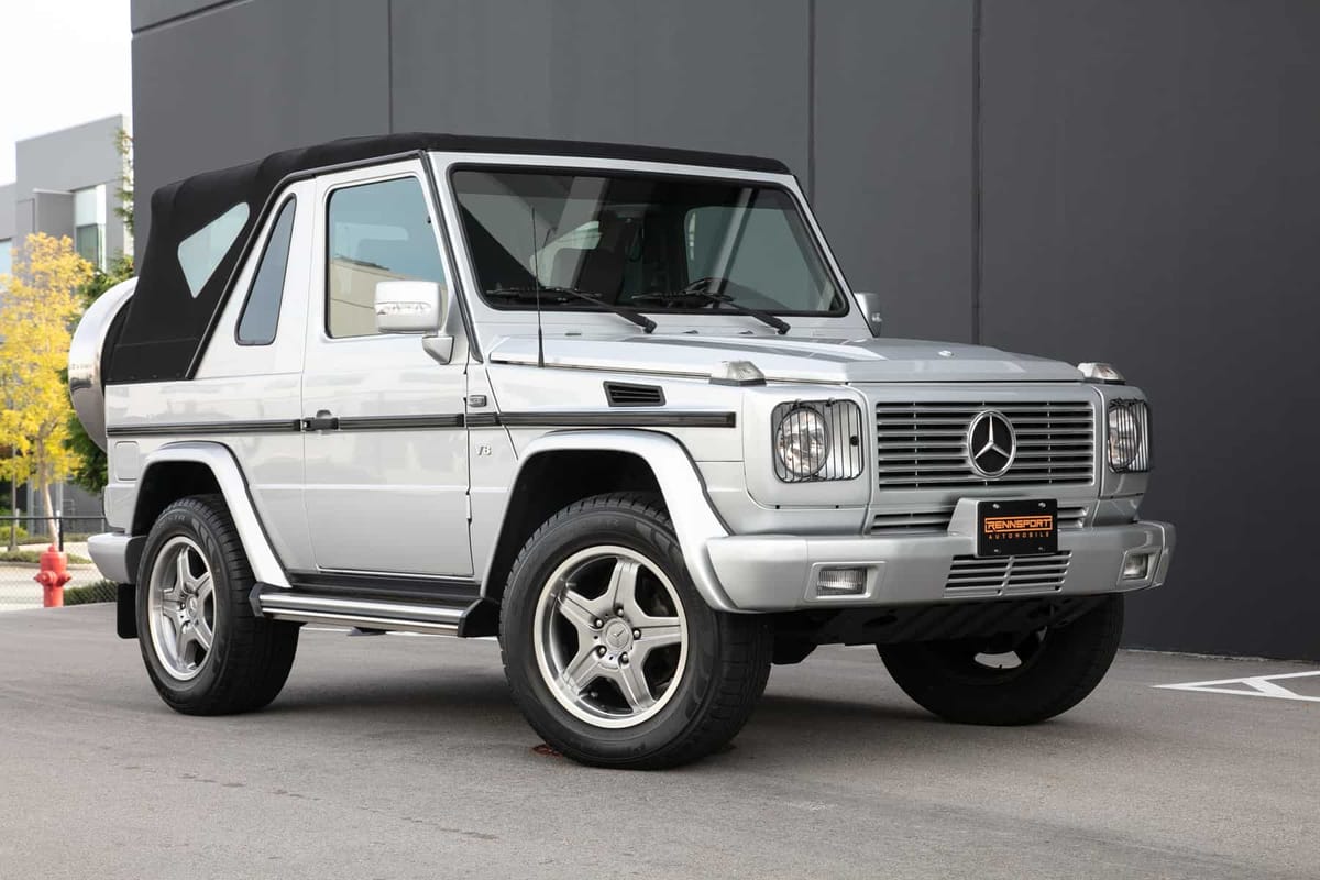 Shiftgate Auctions Selling Rare G500 Convertible