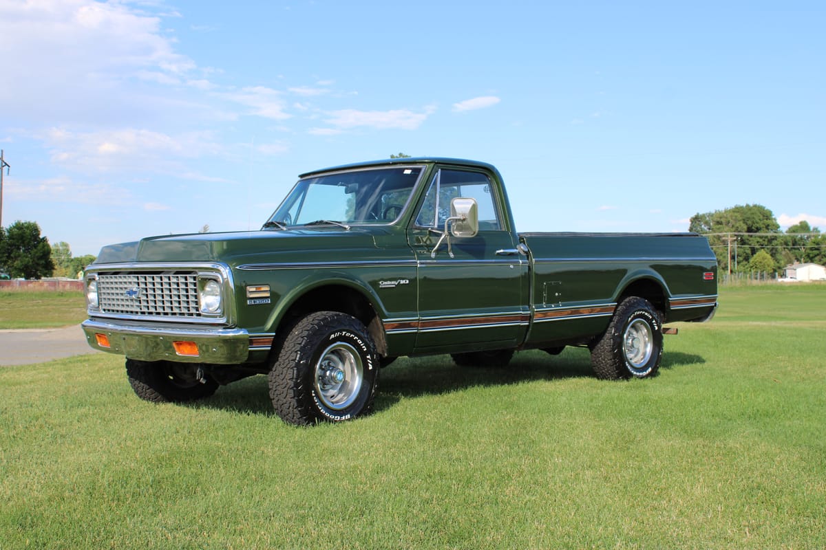 Classic Chevy Trucks Selling At Classic Car Auction