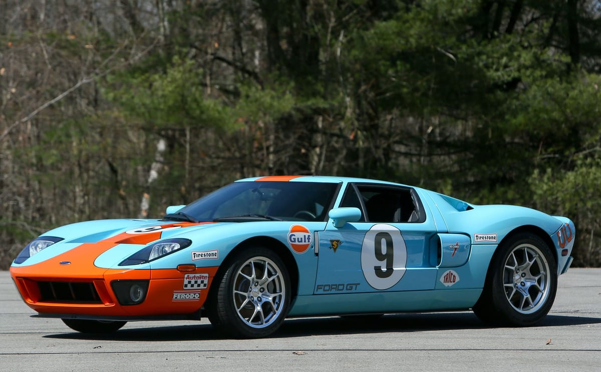 Ultra-Desirable Heritage Ford GT Selling at No Reserve