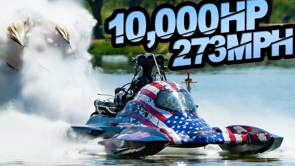 Drag Racing Boat Set 272.9 MPH Record