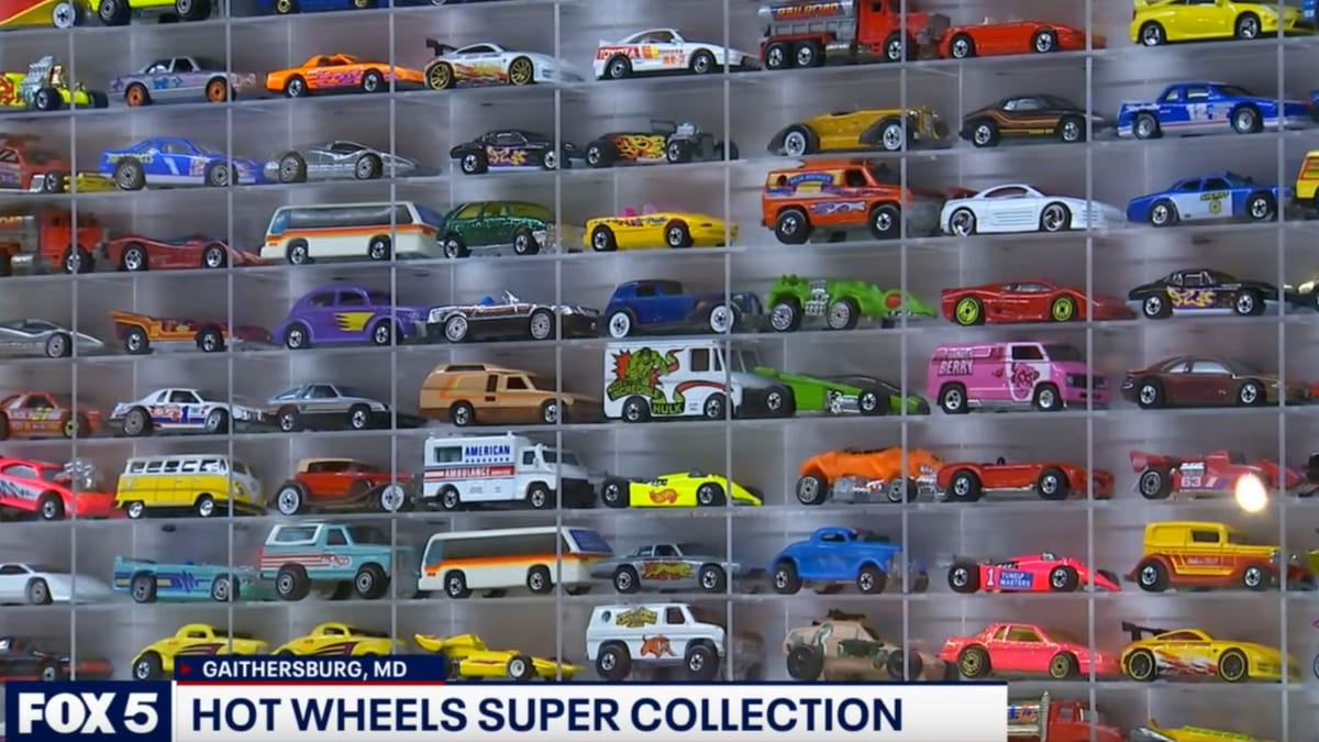 Hot Wheels Museum Opens In Maryland