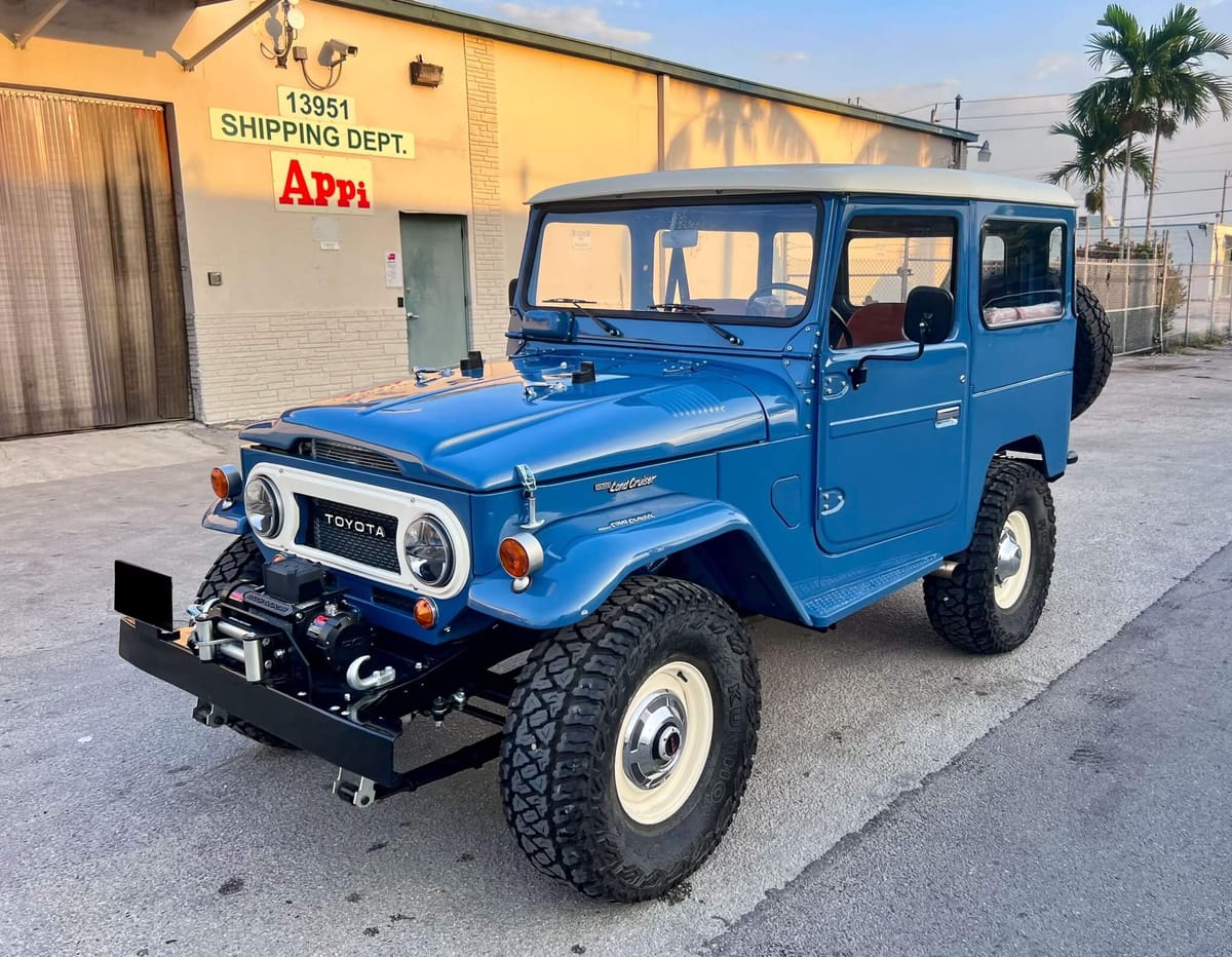 PCarmarket Is Selling This Awesome Toyota FJ40