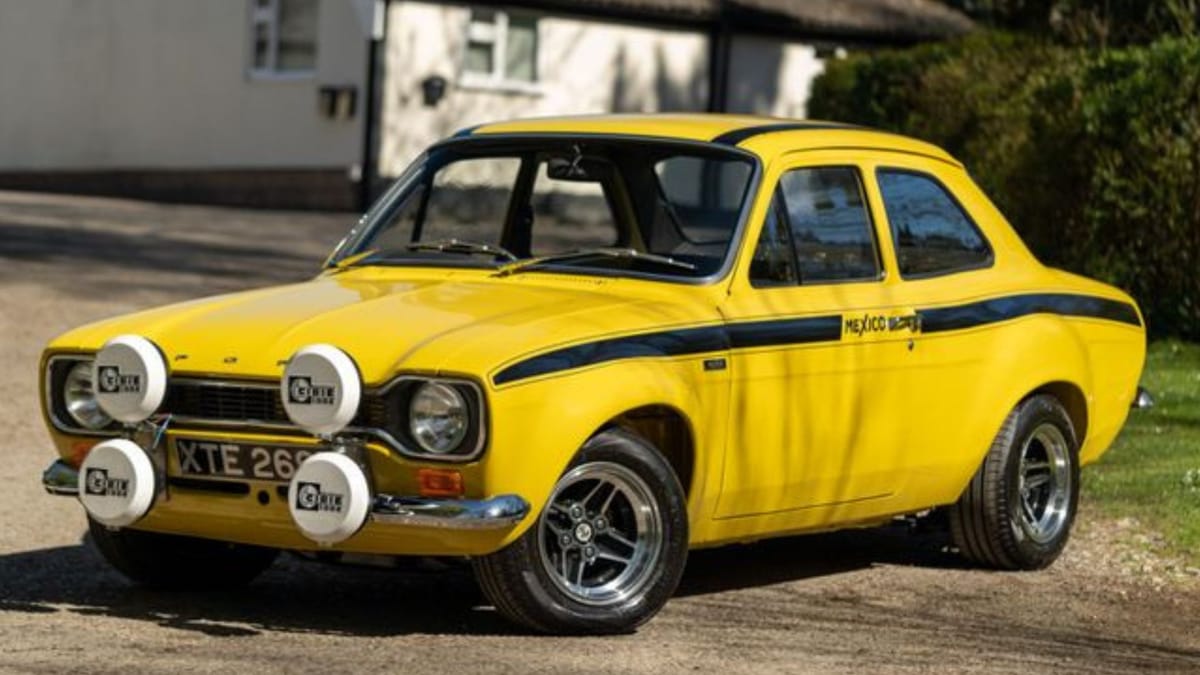 Ford Escort RS Mexico Heads To Auction