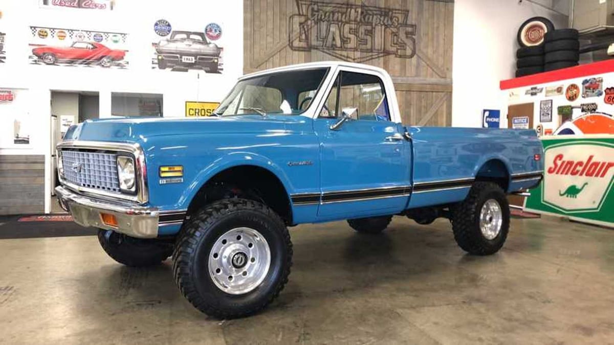 Who Will Rehome This $40K 1971 Chevy C/K K-20 Truck?