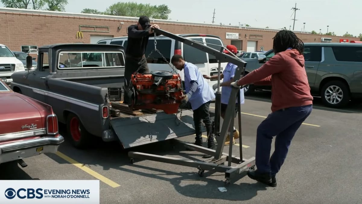 Young People Find Purpose In Classic Car Restorations