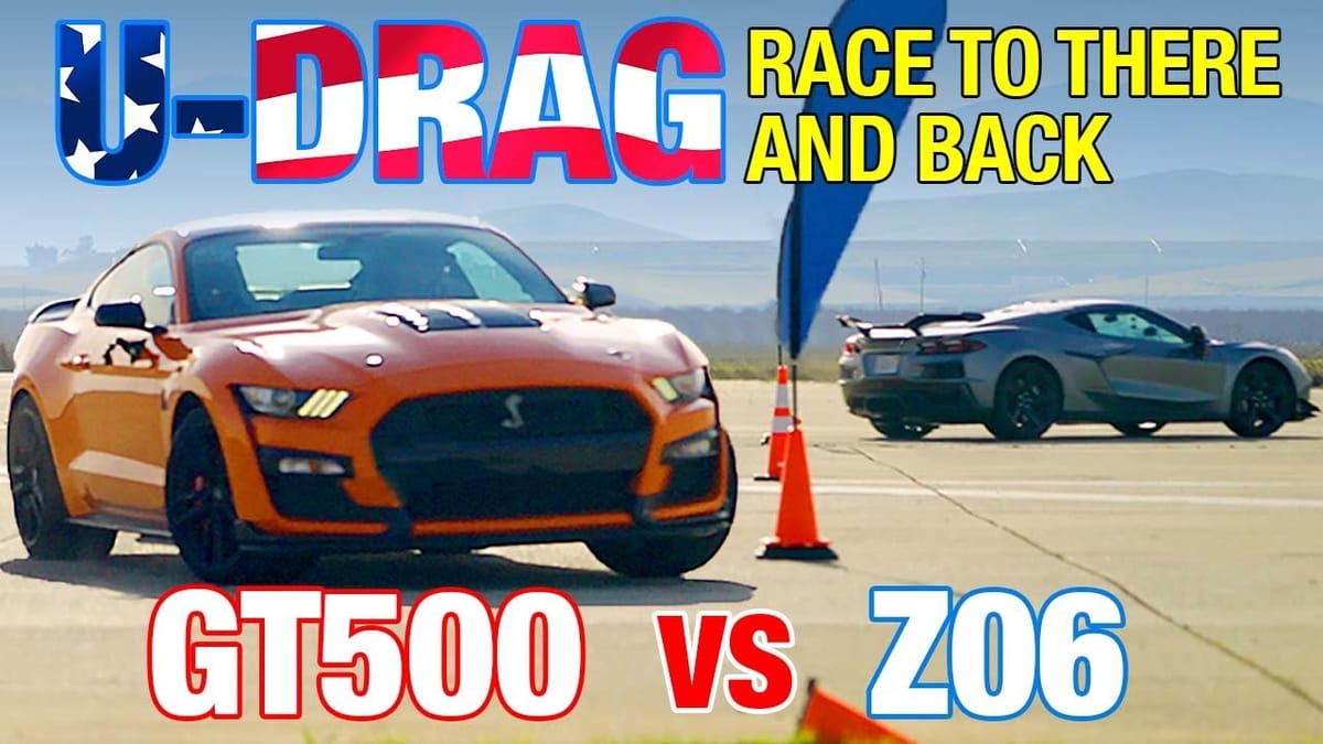 Mustang Shelby Gt500 Takes On Corvette Z06