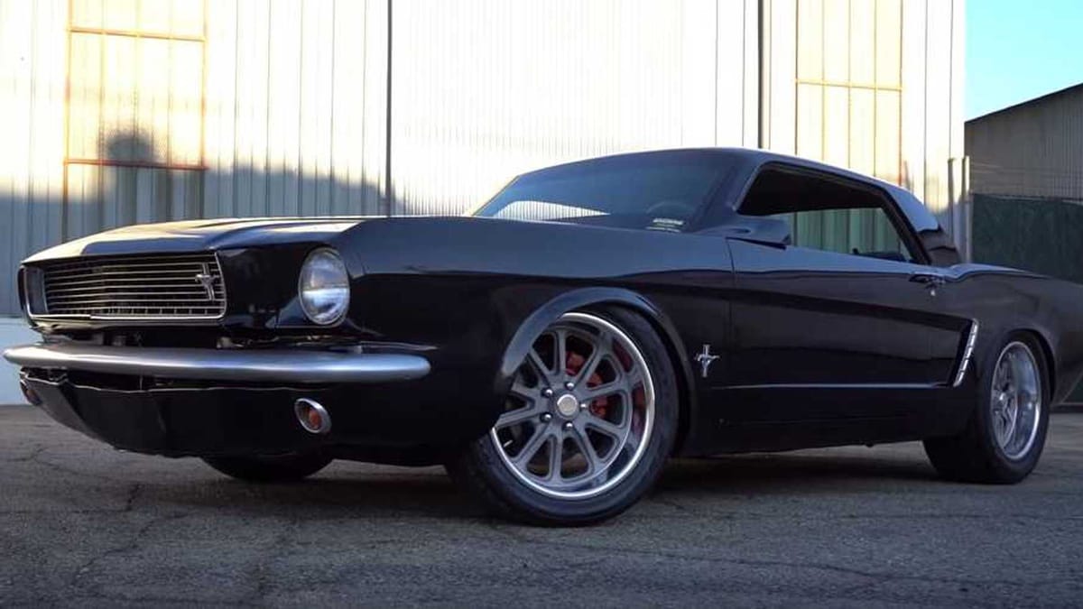 Modern Mashup 1965 Ford Mustang Wide-Body Heading To SEMA