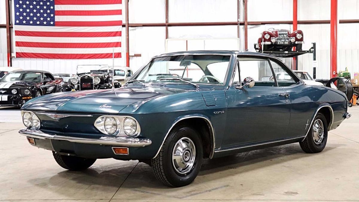 Original And Rare: 1965 Chevrolet Corvair Corsa Turbo Coupe