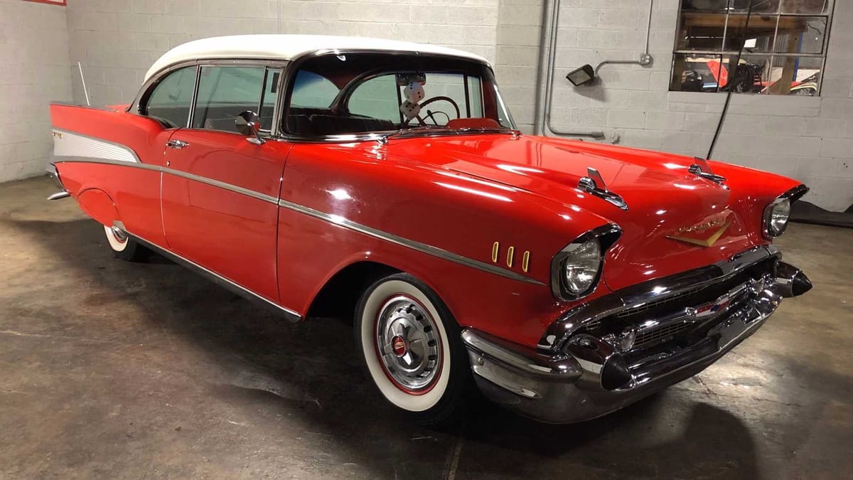 The American Car Icon Of The '50s: 1957 Chevy Bel Air