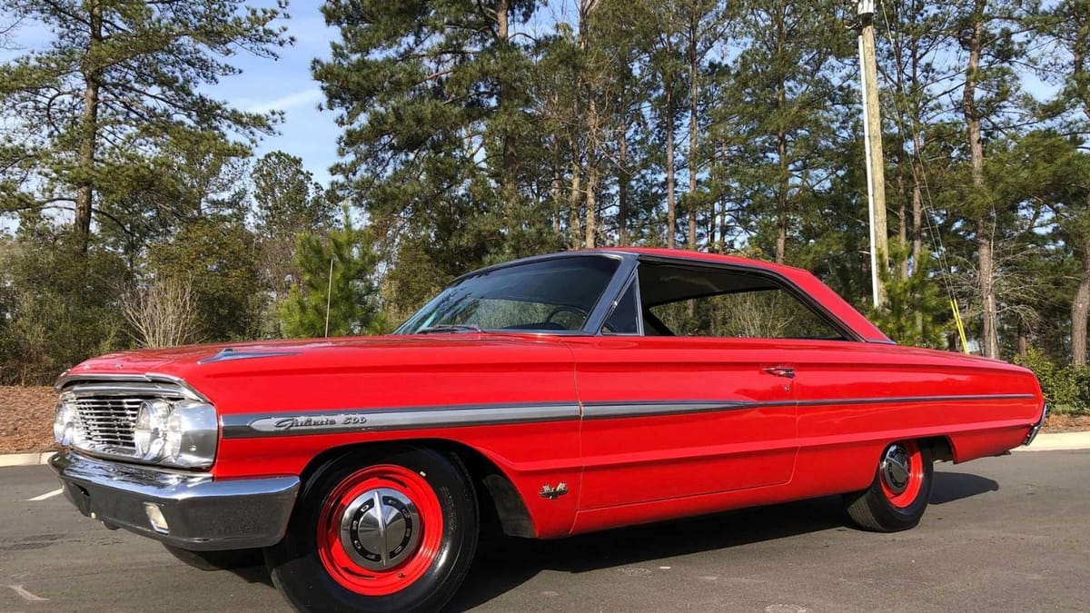 1964 Ford Galaxie Fastback R-Code: An Icon From Ford Racing History