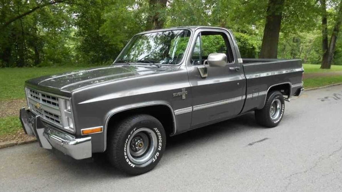 Hip To Be Square: 1985 Chevrolet C10 Selling At No Reserve