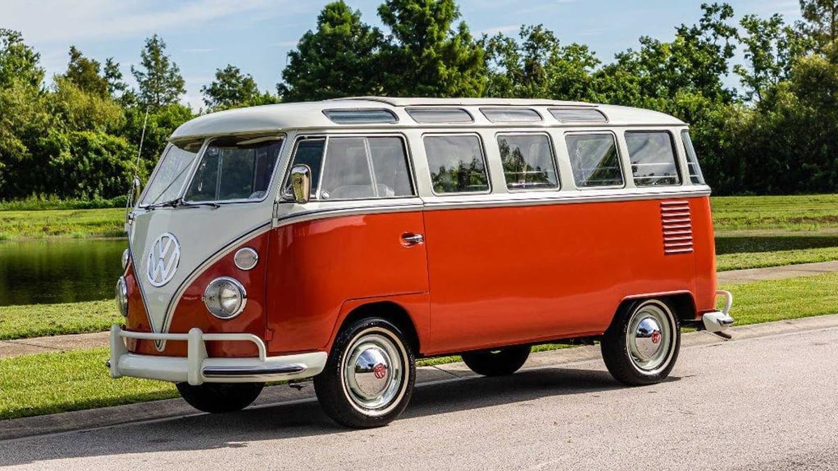 Get Blasted To The Past In A 1963 Volkswagen Bus