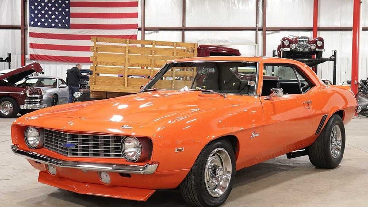 Get Your Daily Dose Of Vitamin C In A 1969 Camaro ZL1