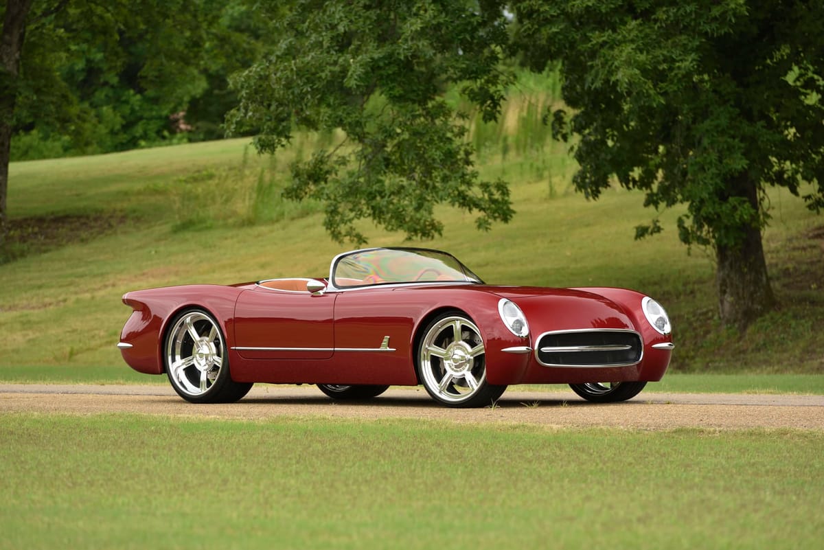 1953 Chevrolet Corvette Kindig-It CF1 Roadster to be Auctioned at Mecum ...