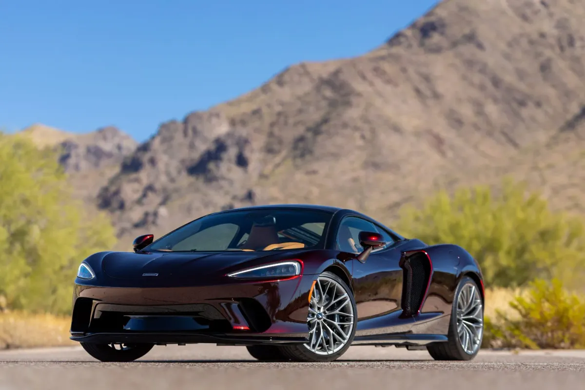 2023 McLaren GT in Stunning Nerello Red with Twin-Turbo