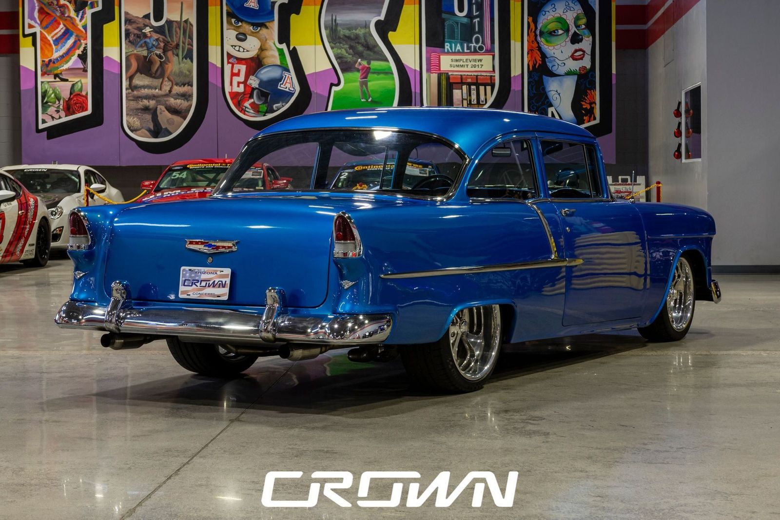 1955 Chevy 210 Restomod Is One Cool Custom