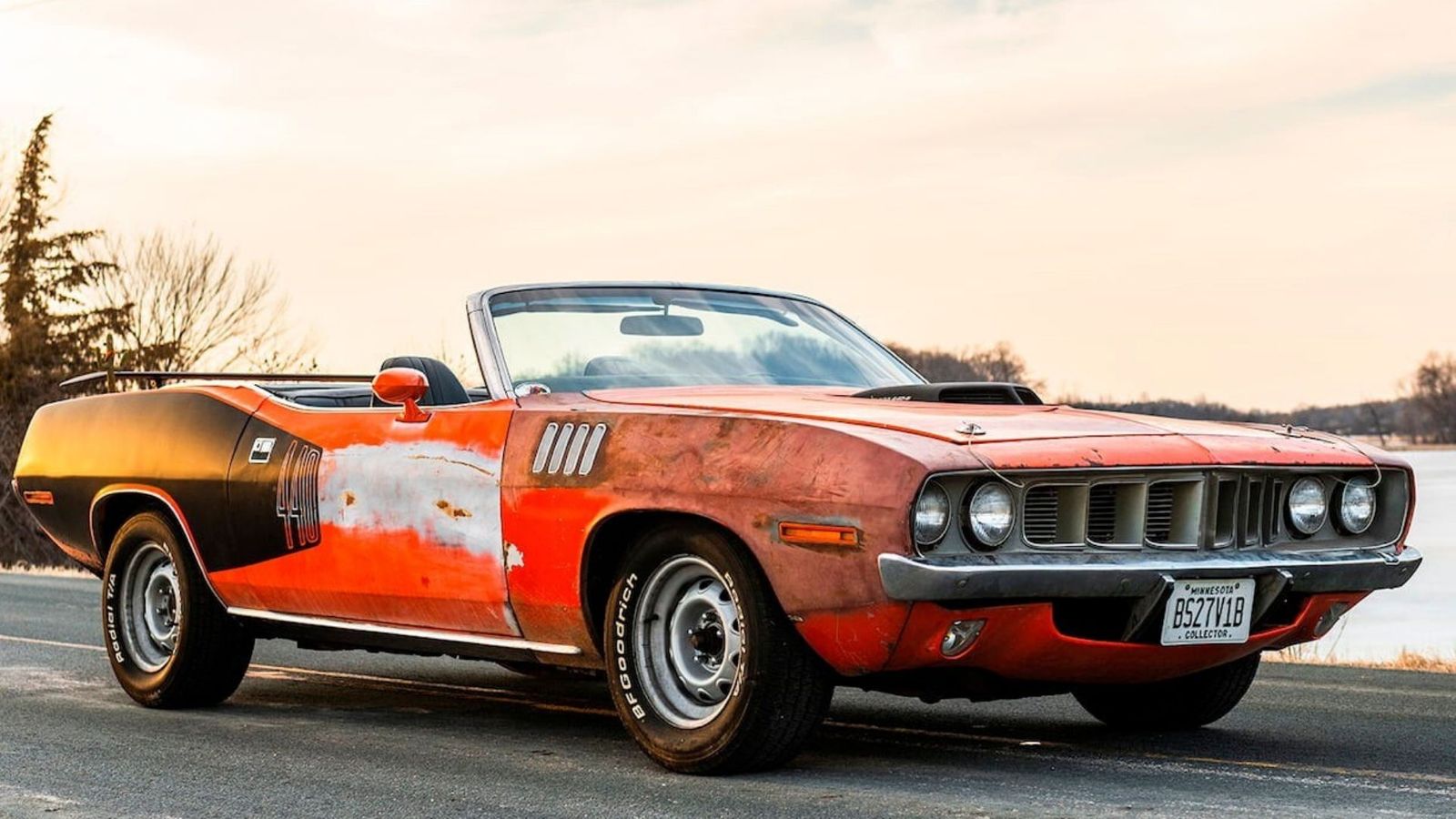 1971 Plymouth ‘Cuda With Healthy Patina Expected To Auction For $1,000,000