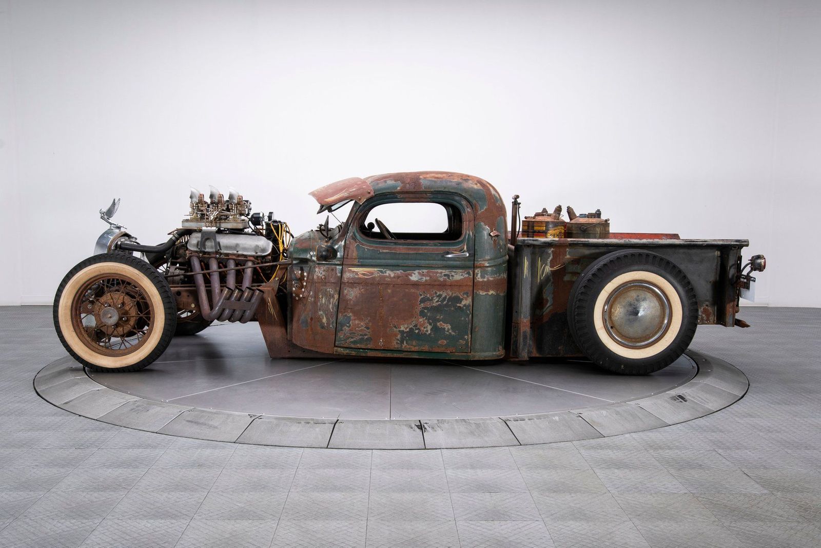 Take A Ride On The Wild Side In This Custom Chevy Rat Rod