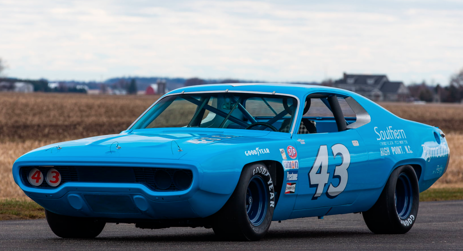 Richard Petty's NASCAR Winning 1971 Plymouth Road Runner Is Mecum-Bound