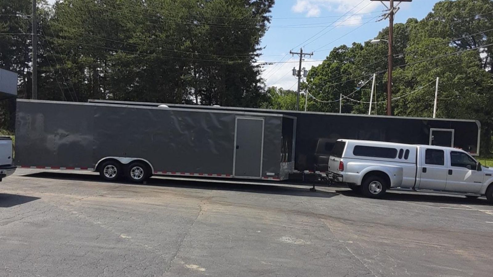 Thieves Steal Mike Harmon Racing Trailer And Car