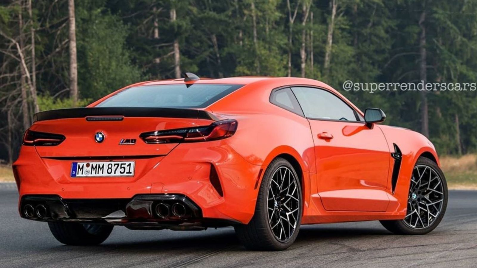 Artist Mixes The Dodge Hellcat With Bmw M5 And M8