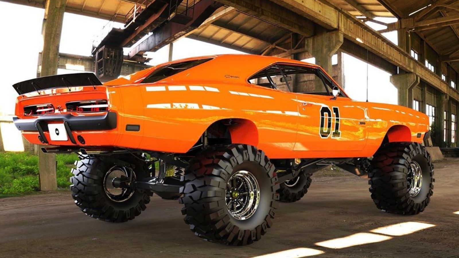 Artist Gives The General Lee A Boost