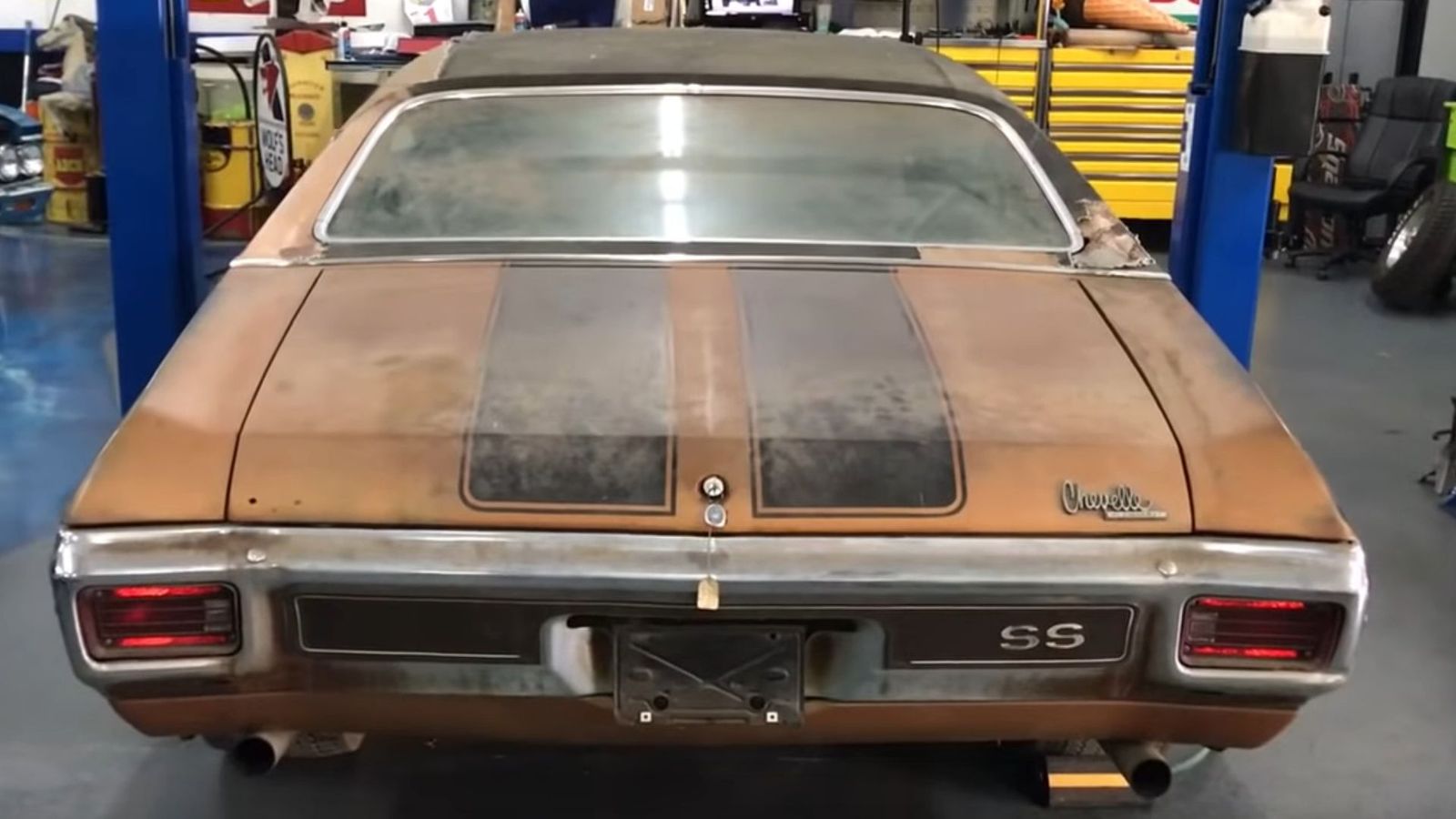 Barn Find 1970 Chevelle SS Is Solid Gold