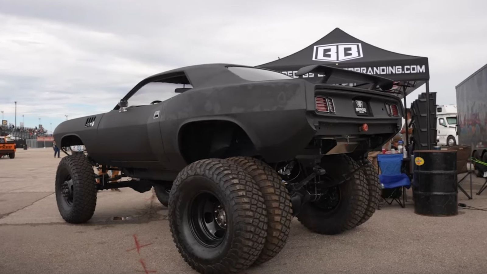 Westen Champlin Races His Cummins Mustang