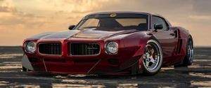 1970 Pontiac Firebird Re-Imagined As A Mid-Engine Widebody