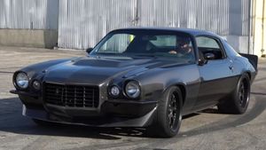 Supercharged 1973 Camaro Z28 Goes On Carbon Fiber Diet