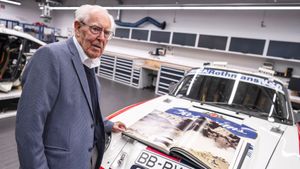 Porsche Honored Peter Falk For His Birthday