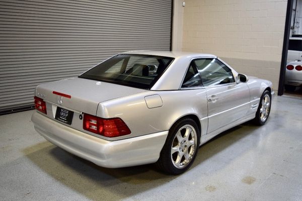 Keep It Classy In A 2002 Mercedes-Benz SL500 Silver Arrow