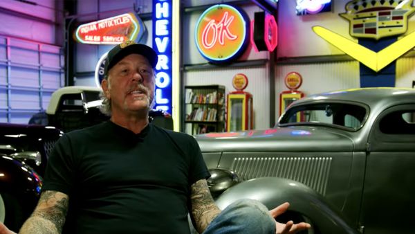 James Hetfield Shows Off His Car Collection