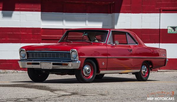 Flaunt Around Town In This Gorgeous Low-Mileage 1966 Chevy II