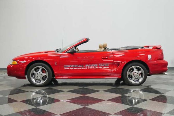 Lead The Pack In This 1994 Ford Mustang Cobra Indy 500 Pace Car