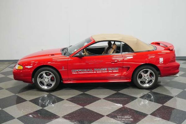 Lead The Pack In This 1994 Ford Mustang Cobra Indy 500 Pace Car