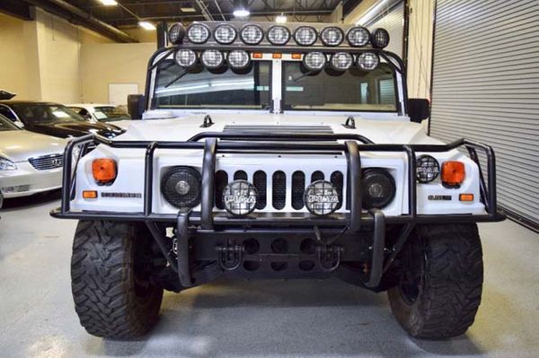 Light Up The Night In This Slantback Hummer H1