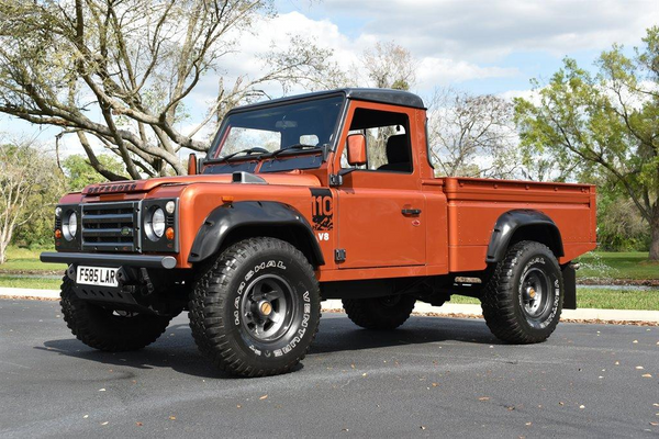 Take The Road Less Traveled In A 1988 Land Rover Defender