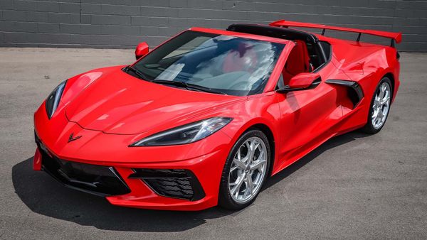 Torch The Streets In This Not-So-Little Red 2020 C8 Corvette