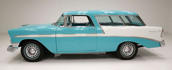 cure your car show blues with this 1956 chevy nomad coloring