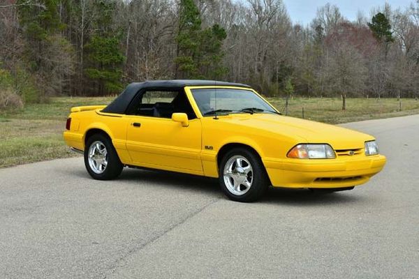 Bid On A Rare 1993 Ford Mustang Limited Edition