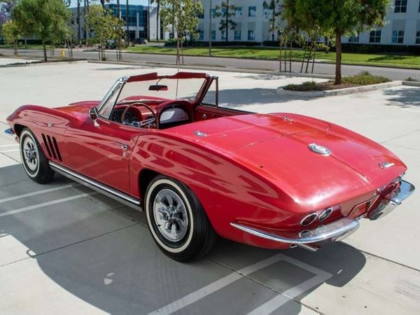 Rally Red 1965 Chevrolet Corvette Was Made For The Silver Screen