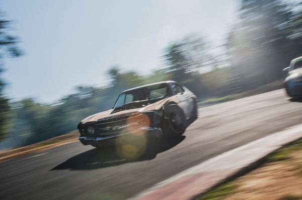 This NASCAR-Infused 1972 Chevelle Is A Rad Drifting Machine