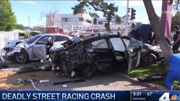 Street Racing Dodge Charger Kills Innocent Driver